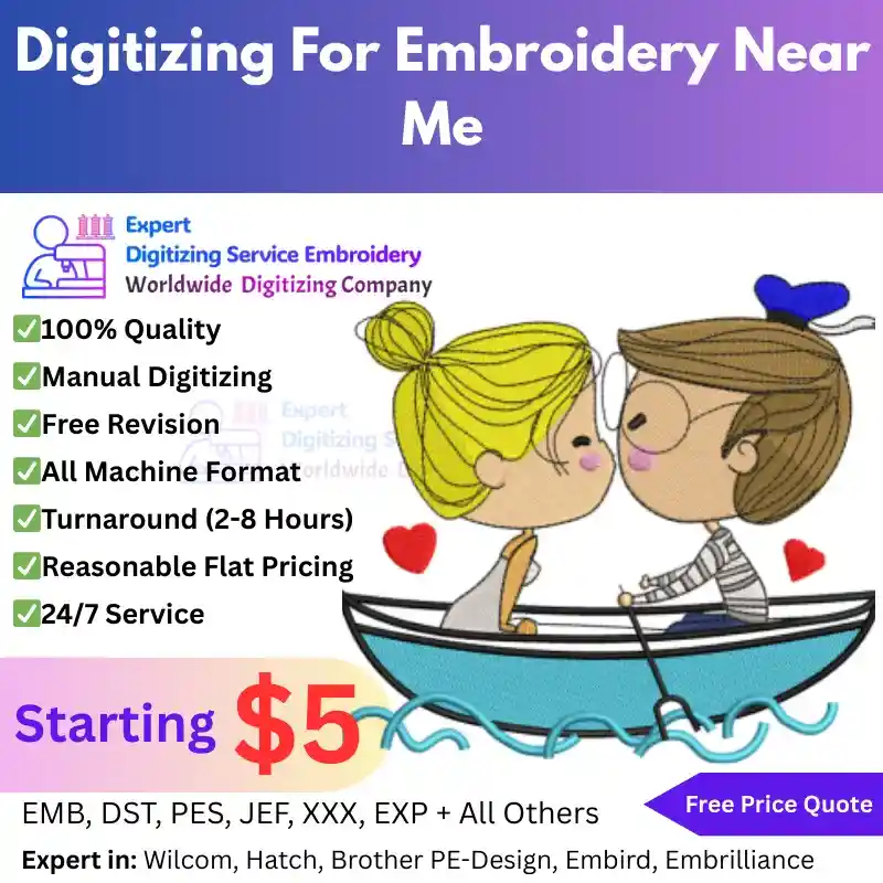 Digitizing For Embroidery Near Me