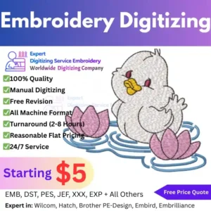 Embroidery Digitizing