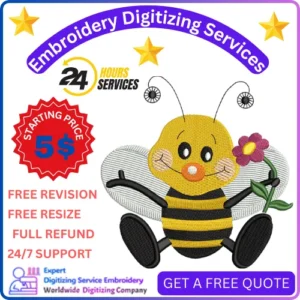 High-Quality & Quick Embroidery Digitizing Services