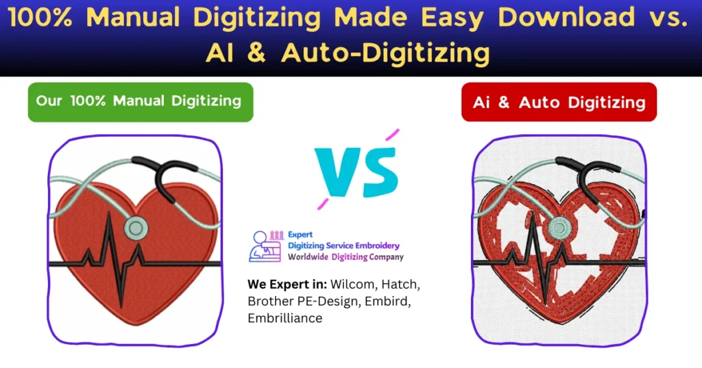 100% Manual Digitizing Made Easy Download vs. AI & Auto-Digitizing