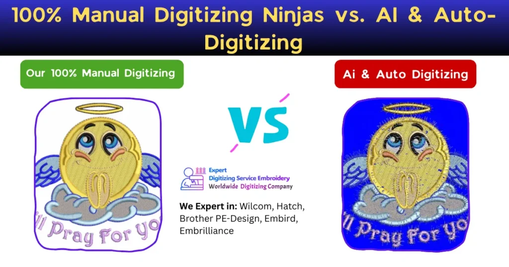 100% Manual Digitizing Ninjas vs. AI & Auto-Digitizing