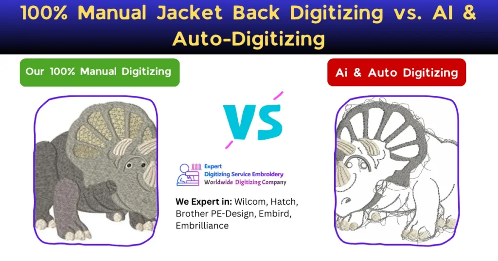 100% Manual Jacket Back Digitizing vs. AI & Auto-Digitizing