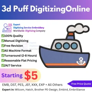 3d Puff DigitizingOnline