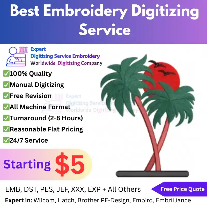 Best Embroidery Digitizing Service