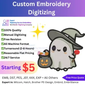 Custom Embroidery Digitizing