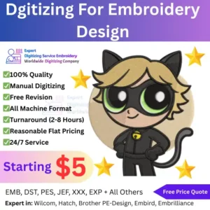 Dgitizing For Embroidery Design