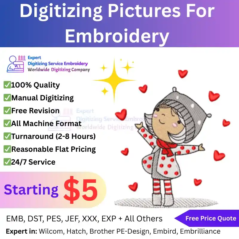 Digitizing Pictures For Embroidery