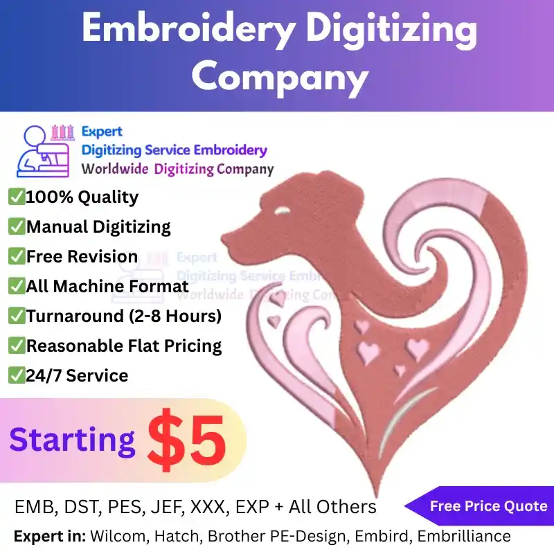 Embroidery Digitizing Company