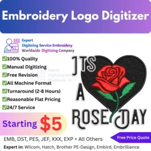 Embroidery Logo Digitizer
