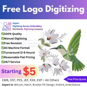 Free Logo Digitizing