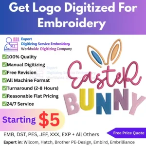 Get Logo Digitized For Embroidery