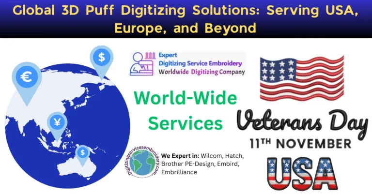Global 3D Puff Digitizing Solutions Serving USA, Europe, and Beyond