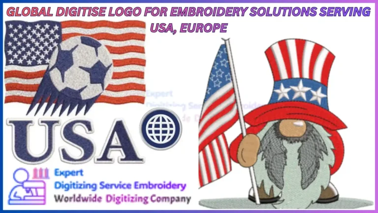 Global Digitise Logo For Embroidery Solutions Serving USA, Europe