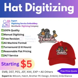 Hat Digitizing