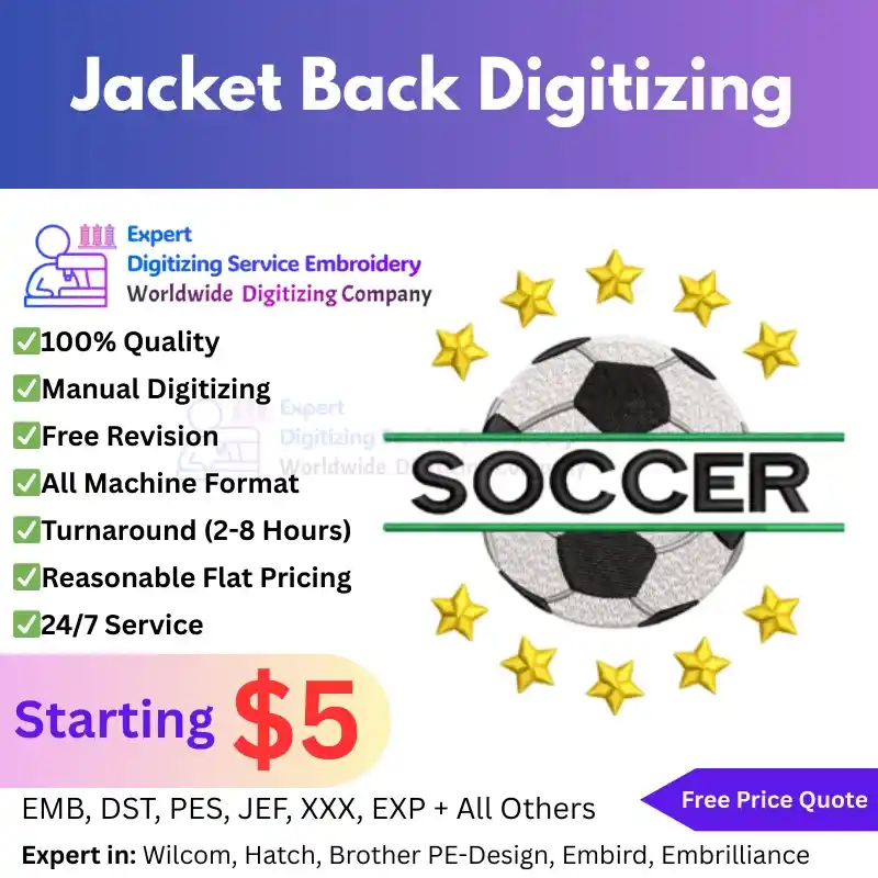 Jacket Back Digitizing