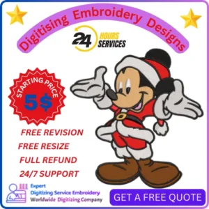 Premium Digitising Embroidery Designs Fast & Accurate