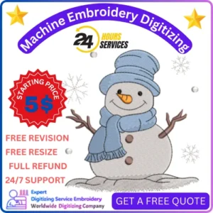 Premium Machine Embroidery Digitizing Fast & Accurate