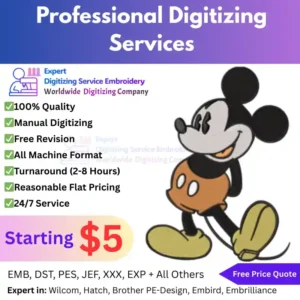 Professional Digitizing Services