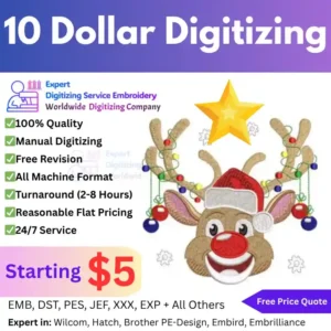 10 Dollar Digitizing