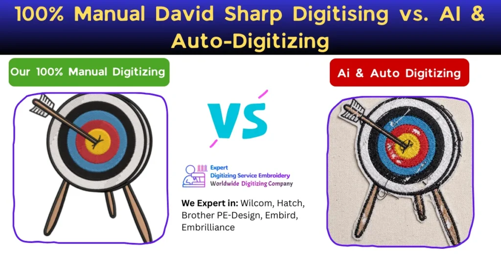 100% Manual David Sharp Digitising vs. AI & Auto-Digitizing