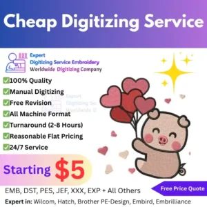 Cheap Digitizing Service