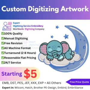 Custom Digitizing Artwork