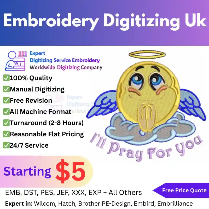Embroidery Digitizing Uk