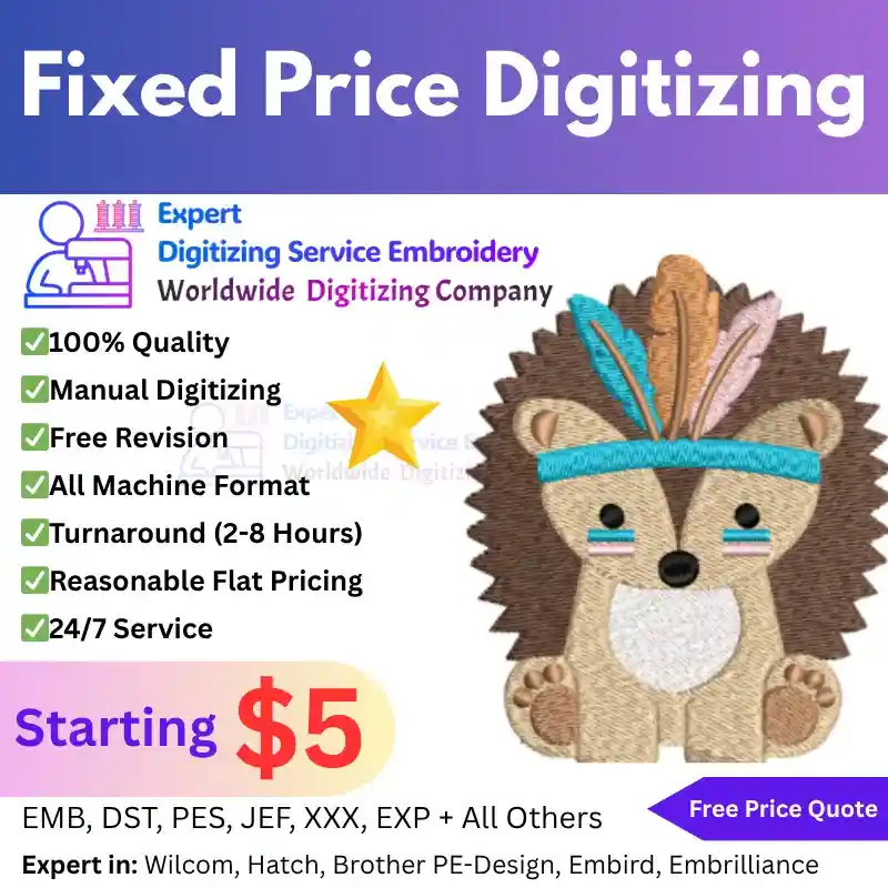 Fixed Price Digitizing