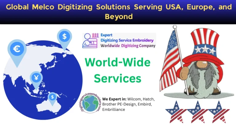 Global Melco Digitizing Solutions Serving USA, Europe, and Beyond